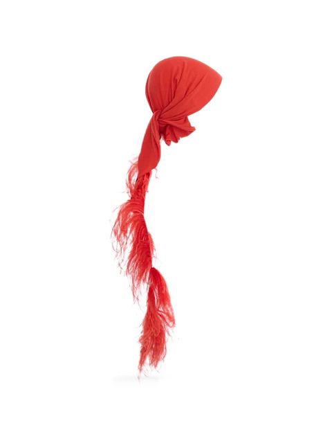 MANURÍ Sissy headscarf - Red - zdjęcie produktu nr 2