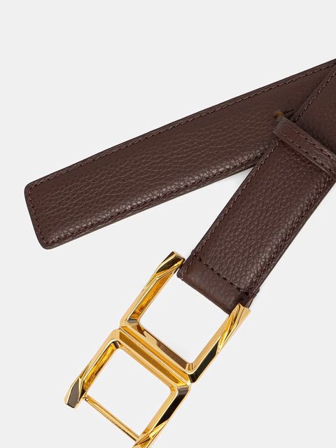 Elisabetta Franchi pasek damski skórzany - zdjęcie produktu nr 1