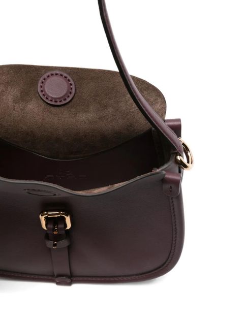 ETRO buckle-fastening shoulder bag - Purple