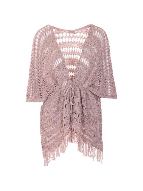 TWINSET laces fringe dress - Pink - zdjęcie produktu nr 1