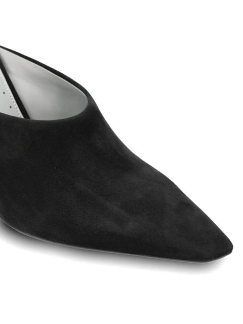 Balenciaga Duchesse pointed-toe mules - Black