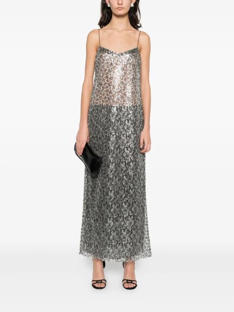 Christopher Esber sequin-embellishment maxi dress - Black