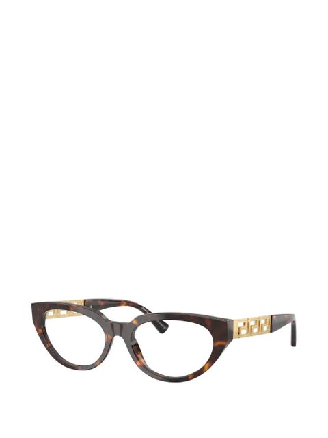 Versace Eyewear cat-eye glasses - Brown - zdjęcie produktu nr 2