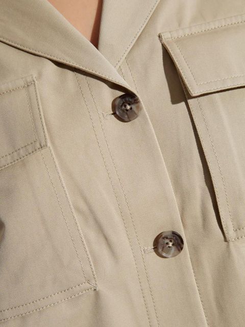 ANINE BING cotton shirt jacket - Neutrals