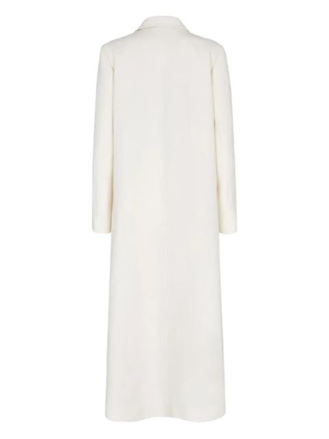 FENDI linen single-breasted coat - White - zdjęcie produktu nr 2