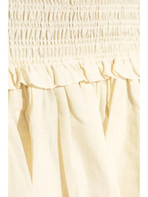 MARANT ÉTOILE Naomi ruffled skirt - Neutrals - zdjęcie produktu nr 2