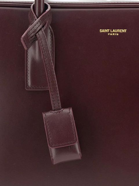 Saint Laurent top handle tote bag - Red - zdjęcie produktu nr 2