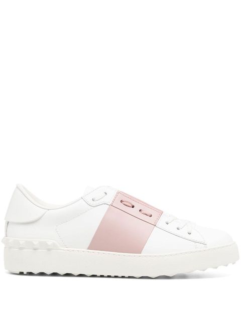 Valentino Garavani Open low-top leather sneakers - White