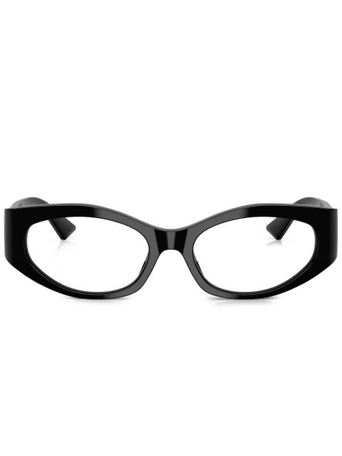 Versace Eyewear cat eye-frame glasses - Black - zdjęcie produktu nr 1