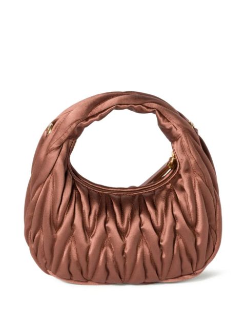Miu Miu mini Wander tote bag - Brown - zdjęcie produktu nr 2
