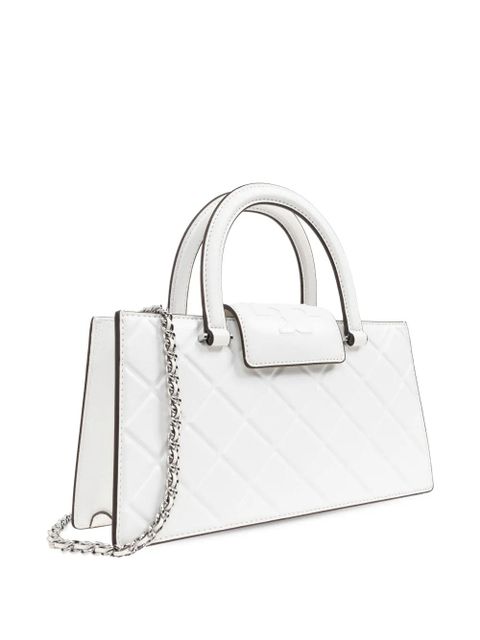 Tory Burch logo-embossed bag - White