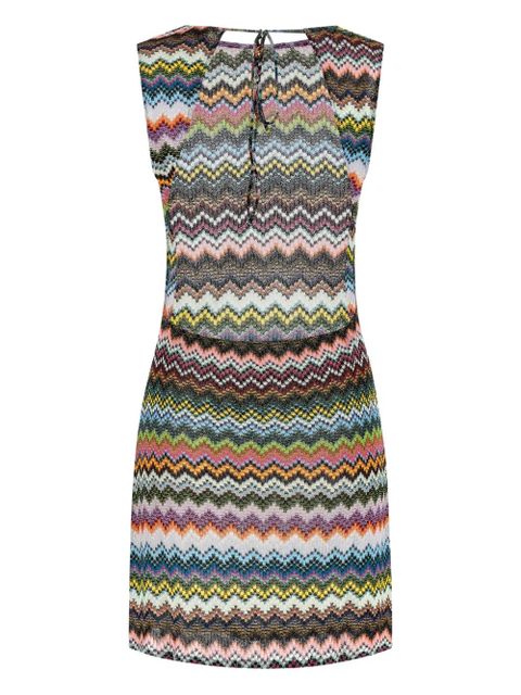 Missoni zig-zag knitted mini dress - SM9YJ - zdjęcie produktu nr 2