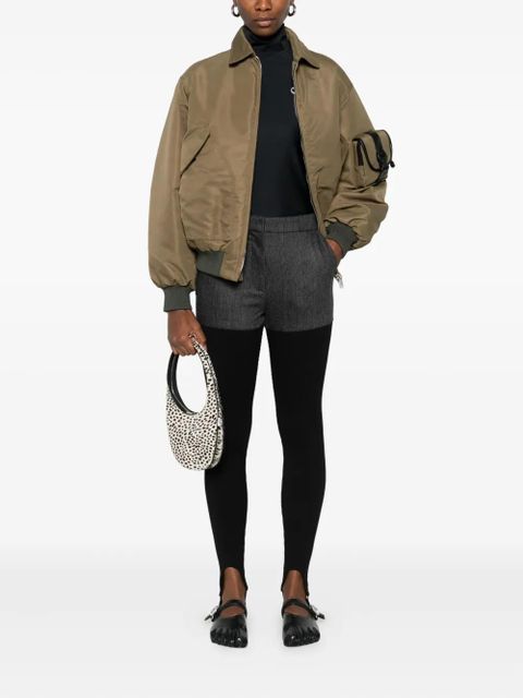 Coperni long-sleeved high-neck top - Black