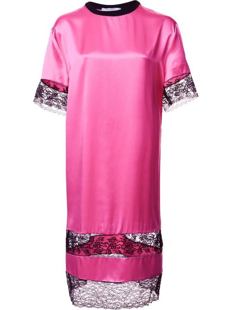 Givenchy lace panel T-shirt dress - Pink - zdjęcie produktu nr 1