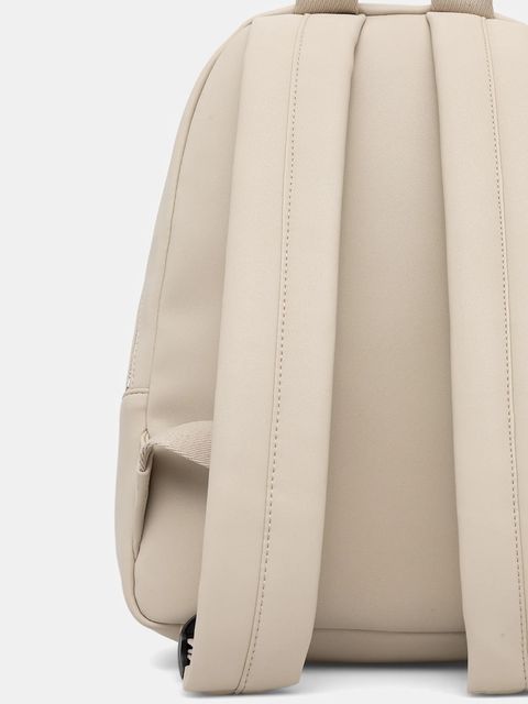 Tommy Jeans plecak damski kolor beżowy mały gładki AW0AW18086