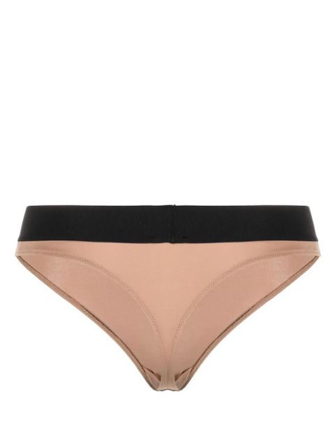 TOM FORD logo-waistband thong - Neutrals - zdjęcie produktu nr 2