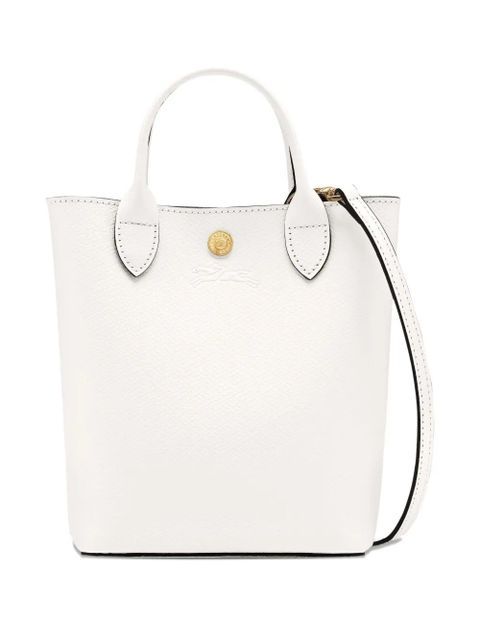 Longchamp Épure textured leather mini bag - White