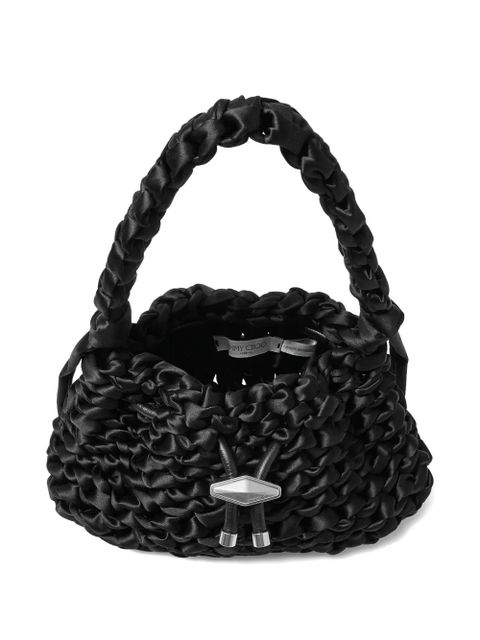 Jimmy Choo small Cinch shoulder bag - Black