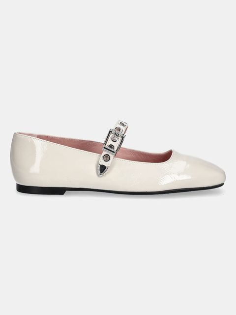 Pretty Ballerinas baleriny skórzane Camille kolor beżowy 52211_A - zdjęcie produktu nr 2