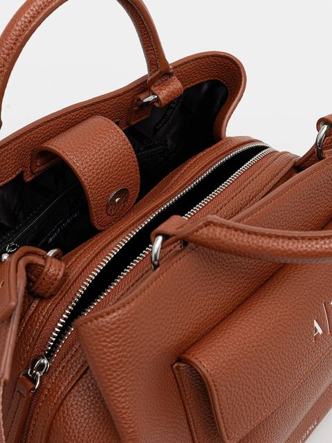 Armani Exchange torebka kolor pomarańczowy XW001545 AF17019