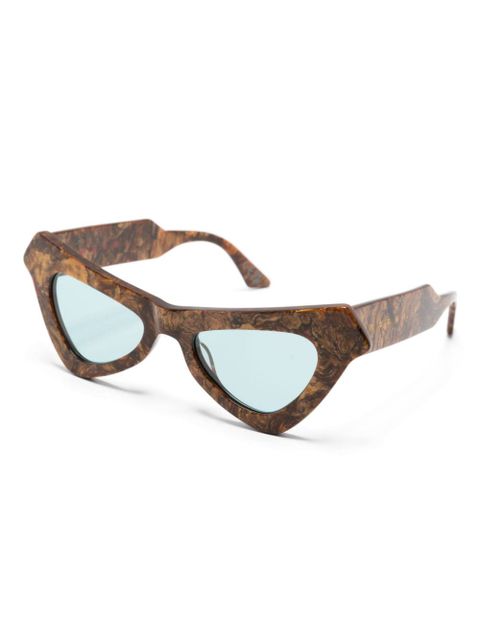 Marni Eyewear Fairy Pools cat-eye sunglasses - Brown