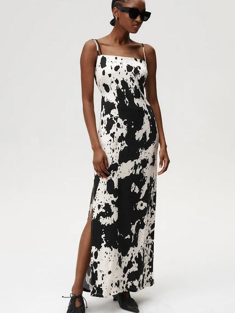 Undress Code sukienka kolor czarny maxi prosta 1071 - zdjęcie produktu nr 1