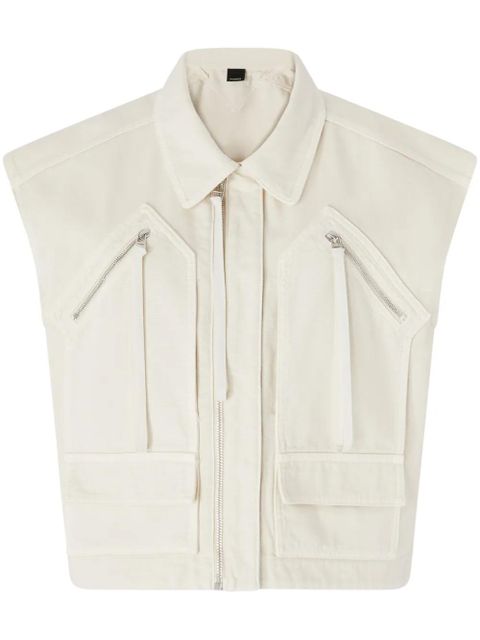PINKO cropped jacket - White - zdjęcie produktu nr 1
