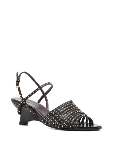 KHAITE studded strappy sandals - Black - zdjęcie produktu nr 2
