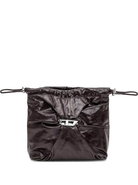 Diesel Scrunch-D bucket bag - Black