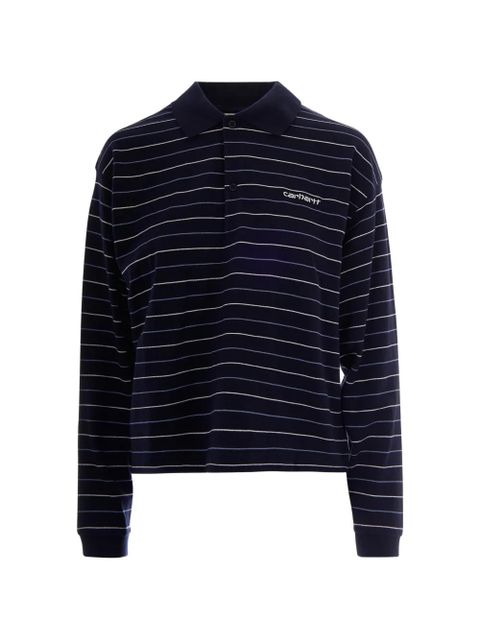 Carhartt WIP striped polo - Blue - zdjęcie produktu nr 1