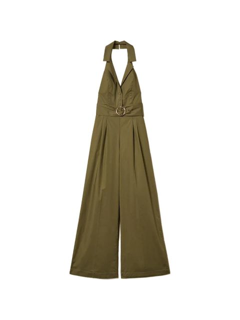 TWINSET belted jumpsuit - Green - zdjęcie produktu nr 1