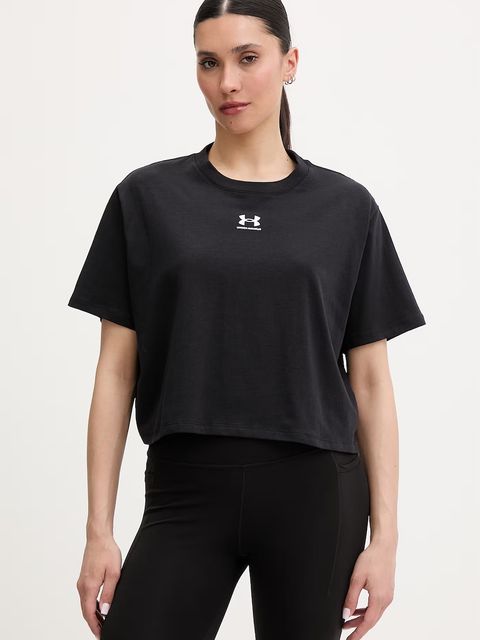 Under Armour T-shirt damski Rival Boxy Tee - zdjęcie produktu nr 2