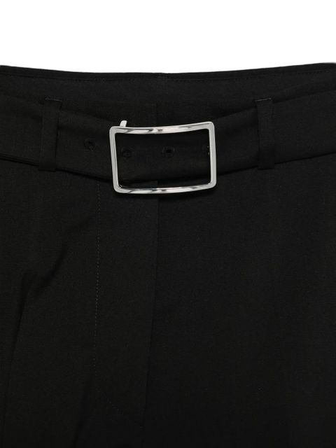 Sportmax belted shorts - Black