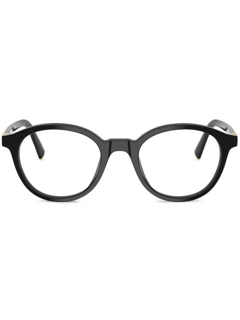 Miu Miu Eyewear round-frame glasses - Black - zdjęcie produktu nr 1