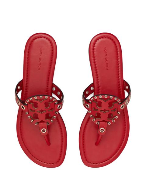 Tory Burch Miller flip flops - Red