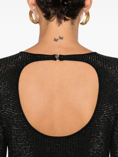 Maje long-sleeve dress - Black