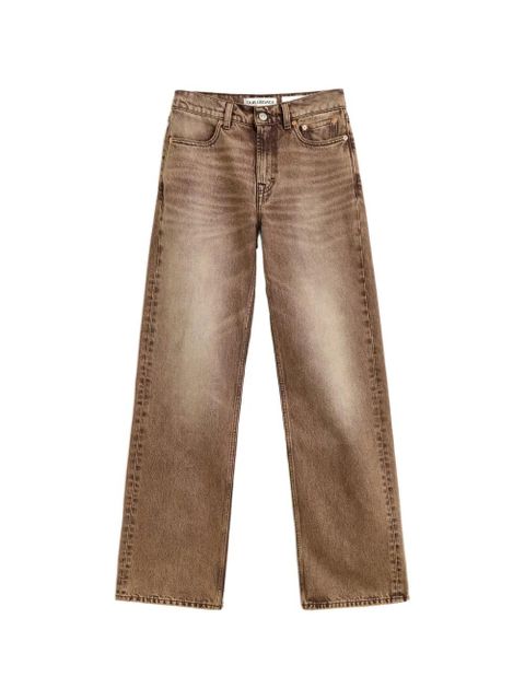 OUR LEGACY Wata Cut washed-effect jeans - Brown - zdjęcie produktu nr 1