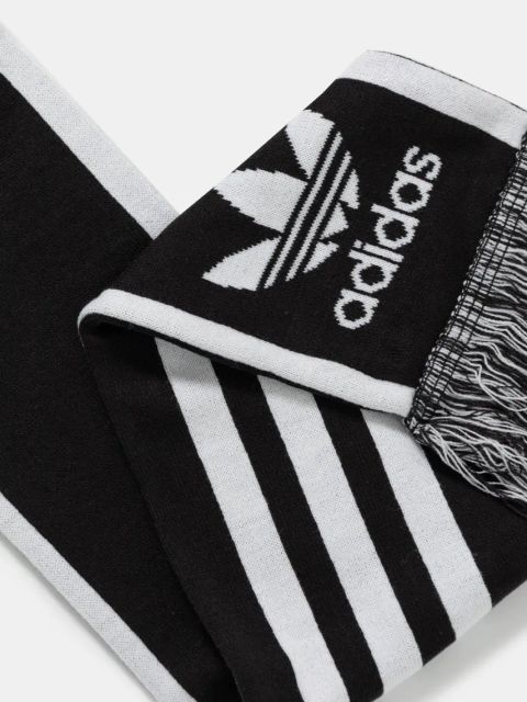 adidas Originals szalik kolor czarny wzorzysty IY4105