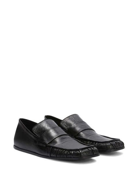 Jil Sander leather loafers - Black - zdjęcie produktu nr 2