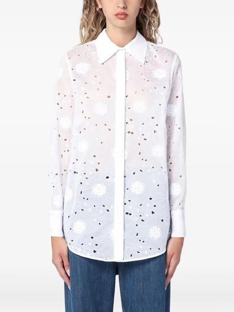 Valentino Garavani broderie anglaise shirt - White