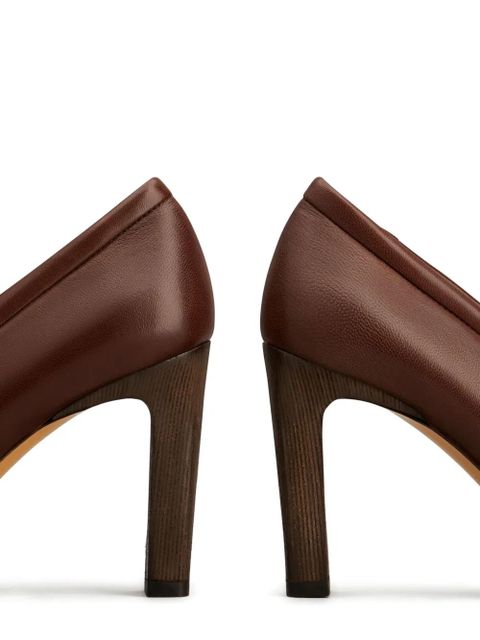 Tod's leather pumps - Brown