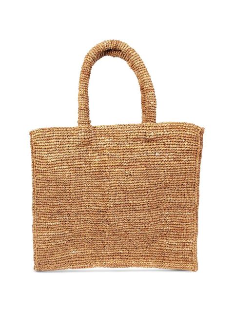 MC2 Saint Barth Colette raffia tote bag - Brown - zdjęcie produktu nr 2