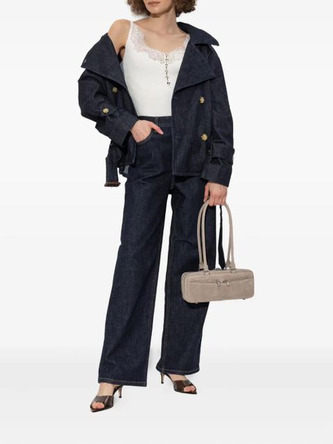 Self-Portrait 5-pockets straight jeans - Blue - zdjęcie produktu nr 2