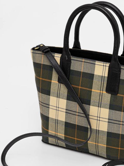 Barbour torebka kolor żółty LBA0506