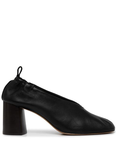 3.1 Phillip Lim Nadia elasticated leather pumps - Black - zdjęcie produktu nr 1