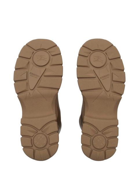 Burberry leather Tone boots - Brown