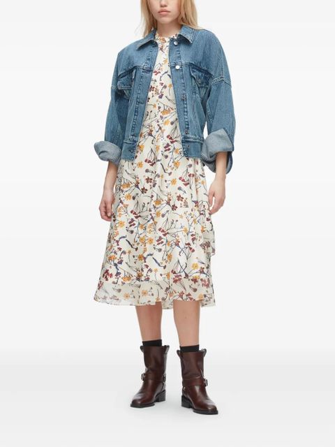 3.1 Phillip Lim Bliss floral-print sleeveless midi dress - Neutrals - zdjęcie produktu nr 2