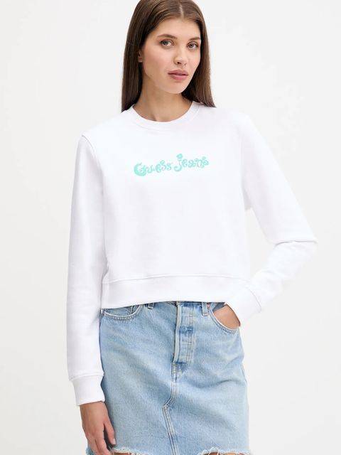 Guess Jeans bluza bawełniana - zdjęcie produktu nr 1