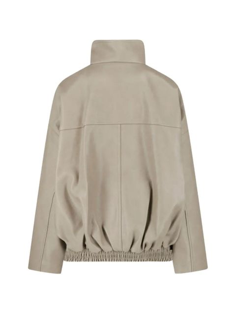 The Frankie Shop Veren bomber jacket - Neutrals - zdjęcie produktu nr 2