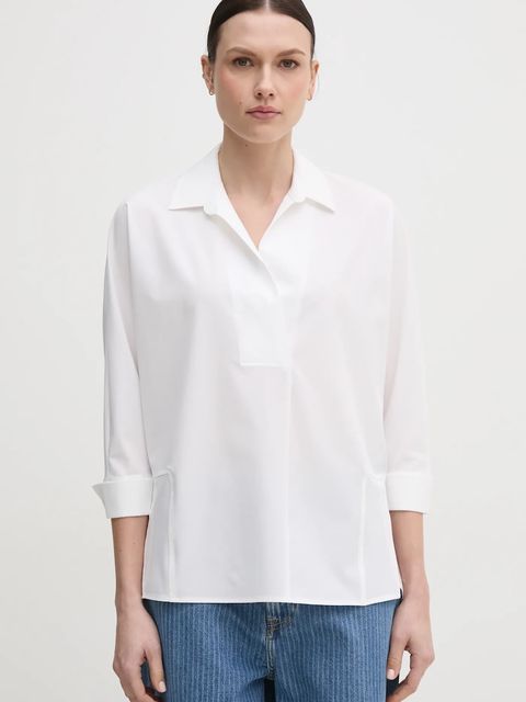 Joseph Ribkoff bluzka damska kolor biały gładka 251948 - zdjęcie produktu nr 1